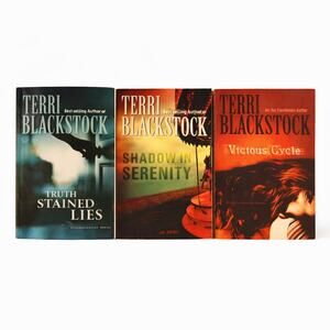 Terri Blackstock Christian Suspense Paperback Book Lot Mystery Thriller